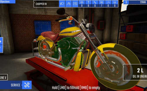 switch《摩托工坊：机修模拟器 Biker Garage Mechanic Simulator》中文版nsp下载【含1.1.1补丁】插图1